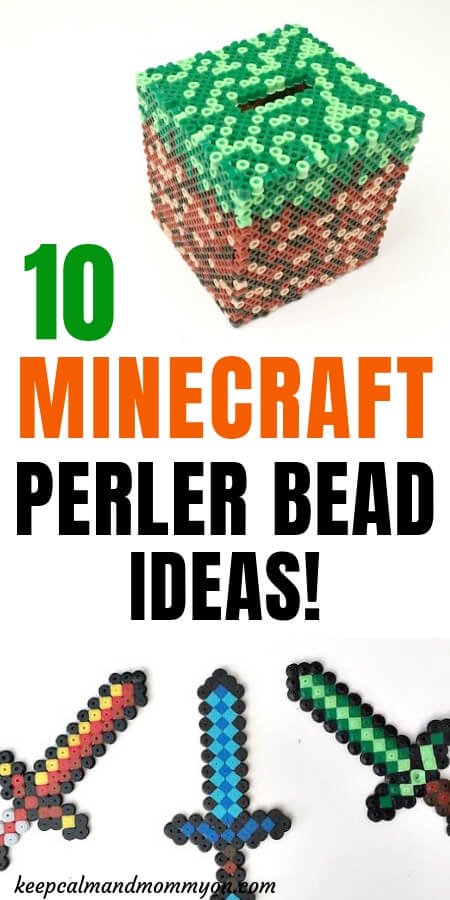 diamond helmet minecraft perler beads