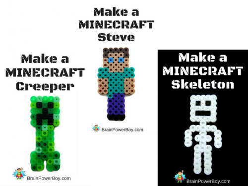 10 Minecraft Perler Beads! - Keep Calm And Mommy On