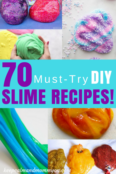 The Ultimate Slime Recipe List! - Keep Calm And Mommy On