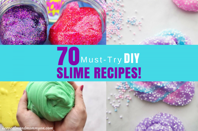 The Ultimate Slime Recipe List! - Keep Calm And Mommy On