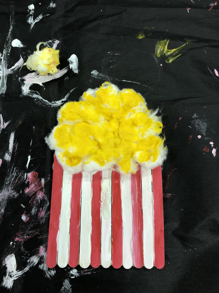 Popcorn Craft For Kids Keep Calm And Mommy On