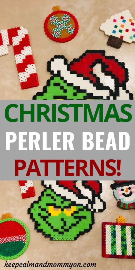 How To Make A Cute Perler Bead Christmas Tree Decoration