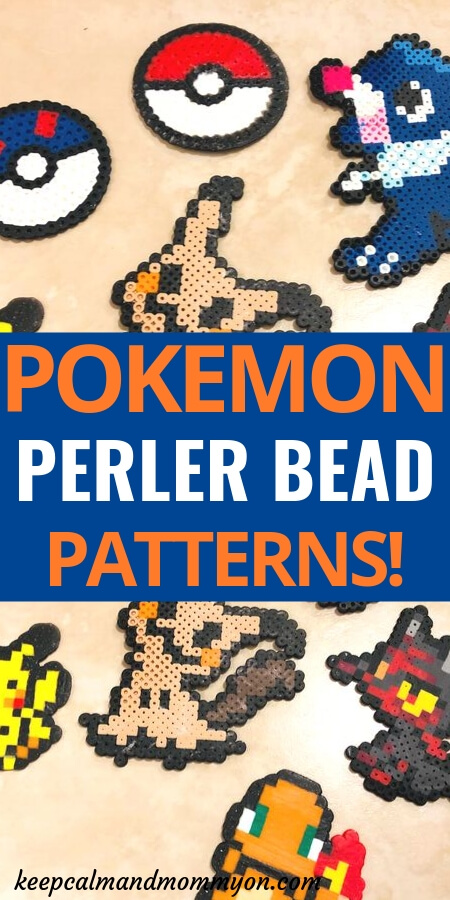 7 Pokemon Perler Beads! - Keep Calm And Mommy On
